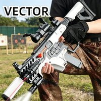 Victor Electric Repeatable EVA Soft Bullet Toy Gun Submachine Model CS Shooting Battle Game Birthday Christmas Gift for Adult