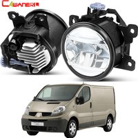 2 X 30W LED Fog Light Assembly H11 Upgrade Car Front Fog Driving Lamp For Renault Trafic 2.5L L4 Diesel Turbocharged 2003-2006
