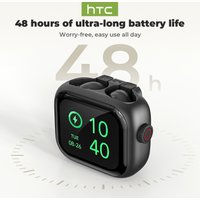 Auriculares Bluetooth TWS HTC NE40 AI Live Translation Earphone BT6.0 LED Display HiFi Sound Wireless Headset 2026 Choice
