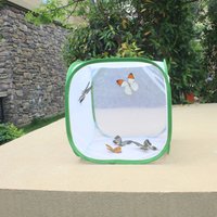 Collapsible Mesh Insect Cage Habitat Bird Butterfly Mantis Cricket Net Cloth Breeding Farm Hatch Cage New