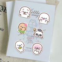 40Pcs Mamegoma Stickers, Waterproof Die-Cut Decals for Journal, Water Bottle, DIY & Kpop Toploader Decoration
