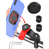 AliExpress NONE Motorcycle Phone Mount, Anti-Shake Bike Cell Phone Holder with Vibration Dampener, Quick Release Attach/Detach