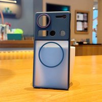 For Nubia Z70 Ultra Case Soft PC Matte Transparent Magnetic MagSafe Protective Back Cover Case For Nubia Z70S Ultra Phone Shell