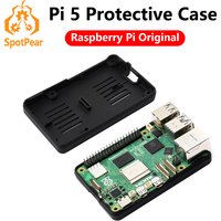 Raspberry Pi 5 Bumper Case Bottom Protective Shell Clip-on Silicone Case For Pi5