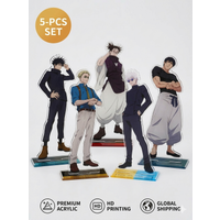 Anime Jujutsu Kaisen Gojo Satoru Geto Suguru Megumi Yuji Nobara Ieiri Acrylic Stand Doll Figure Model Plate Keychain Cosplay