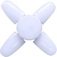 Foldable E27 LED Light Bulb AC 85-265V 220V Fan Shape LED Bulb Ceiling Light Lampada for Home Living Room Warehouse Garage