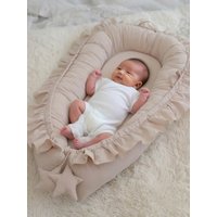 Baby Nest for Co Sleeping Newborn Cotton Cribs Removable Sleeping Nest Mattress Baby Lounger Cotton Breathable Newborn Gift
