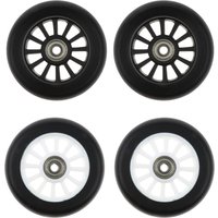 Roues à roulettes en PU pour patins de vitesse, chariot, extérieur, croate, 100mm, 1 paire