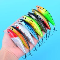 1Pc 7.7CM 11g Minnow Lure Sinking Fishing Artificial Bait Hard Plastic Wobbler Fishing Pesca Trout Bass Lure Fishing Bait