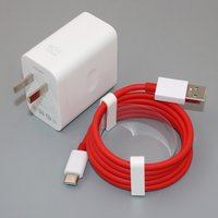 For OnePlus 80W SuperVOOC EU/US Fast Wall Charger For OnePlus 10R 9R 11 10 12 13 Pro Ace 2V Nord 2T 4 5 CE 2 3 Type C USB Cable
