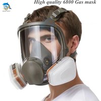 Respirateur complet Anti-buée 6800, masque à gaz, peinture industrielle, pulvérisation, filtre de sécurité pour le travail, Protection contre le formaldéhyde