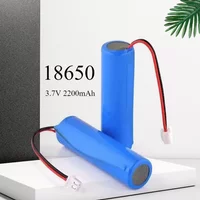 3.7V 2200mAh 18650 Rechargeable Battery Pack Accumulator Bluetooth Speaker Fishing LED Light (also known as 4.2V)