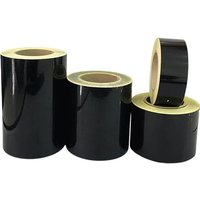 20cm/15cm/10cm Black Reflective Tape Sticker