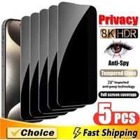 1-5Pcs Anti-Spy Full Screen Coverage Protector For Xiaomi Redmi Note 15C 14 14S 13 Pro 12 11 10 9 8 Glass Redmi 14C 13C 12C 10C