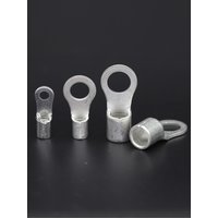 RNB 5.5 8 14 22 38 60 80-3.7 4 5 6 8 10 12 Copper Ring Tongue Wire Cable Connector Lug Spade Screw Non Insulated Crimp Terminal