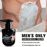 Viilife Men's Hair Removal Cream Nourishing Painless Non Irritating Growth Inhibitor Smooth Portable Body Hair Removal Lotion