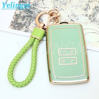Key Car Case Cover Shell For Renault Captur Koleos Kadjar Zoe Arkana Espace Clio Megane Grand Scenic Sandero Dacia Anti-dust