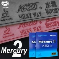 YINHE MERCURY 2 Table Tennis Rubber Chinese Sticky Ping Pong Rubber Sheet for Entry Level