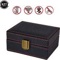 Mobile Phone Box Car Keyless Signal Blocker Anti-Theft Faraday Box Key Fob Protector Radiation-proof Safety