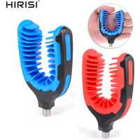 Hirisi 2/3/4Pcs Carp Fishing Rod Rest Head Rubber Gripper for Fishing Alarm Buzz Bar Fishing Rod Holder Accessories AC131