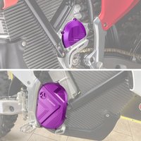 AliExpress NICECNC For 2025 2024 Stark Varg EX Electric Dirt Bike Left Right Motor Cover Enlarged Sprocket Cover Chain Guard Kit For STARK VARG MX