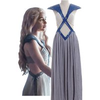 Viking Woman Fighting Dress Cosplay Costume Women Sexy Crossed Backless Queen Dress Halloween Carnival Party Ball Gown