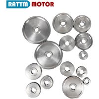 Drehmaschine Metall Stahlzahnräder für CJ 0618 Drehwerkzeug Zubehör Teil 80 60 45 60 40 35 30 25 20