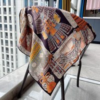 Double Faced Women Soft Scarf 65CM Herms Rolled Shawls Winter Warm Wool Luxury Brands High Quality Scarves Mother Christmas Gift