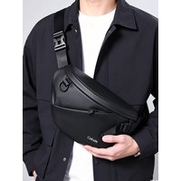 AliExpress Xotind Black Men Chest Bag New Casual Crossbody Fanny Pack Unisex Membrane Sports Bag Outdoor Cycling Shoulder Waist Bag Travel Daypack