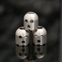 Stainless Steel Ghost Knife Drop Pendant Adult Fidget Toy Paracord Rope Decompression Toys Edc Accessory Fashion Men Women Gift
