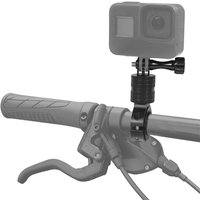 360 Rotatable Handlebar Clamp Mount Action Camera Holder for GoPro 13 12 11 DJI Osmo 360 Pocket 3 Motorcycle Bike Tripod Adapter