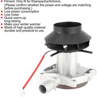 Gebläsemotor, Lufterhitzermotor, Gebläsemotorbaugruppe, 5 kW, 12 V, Verbrennungsluftventilator, Heizung für Eberspache/Airtronic, Auto-Gebläsemotor