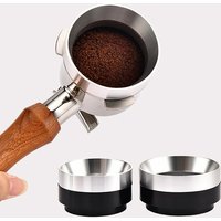 51 53 58mm Coffee Dosing Ring with Magnet Funnel for Delonghi Breville Portafilter Anti-Static Espresso Barista Accessories Tool