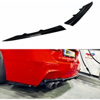 PSM Style Gloss Rear Bumper Side Splitter For BMW 3 Series M Pack F30 F31 320d 325i 330i 330d 340i 2012-2019 Bodykits Tuning