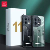Xundd Stoßfest Fall Für OnePlus 12R 12 11R 11 schutz Transparent Stoßstange Airbag Telefon Abdeckung Für OnePlus 12 11 11R Pro Fall Capa ケース