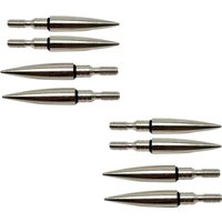 12Pcs Linkboy Archery Broadheads 75/125 Grain Arrow Field Points Screw-In Arrowheads Target Practice Bow Hunting