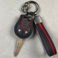 For Nissan Note Micra Juke Qashqai Tiida X-Trail Cube Silicone Remote Key Case Fob Shell Cover Skin Holder 2 Button