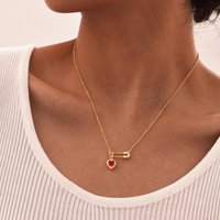 Stainless Steel Jewelry Safety Pin Pendant Necklaces For Women Chokers Adjustable Chain Gift For Mom Girlfriend Valentine's Day