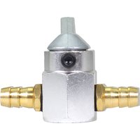 AliExpress NONE Motorcycle Fuel Petcock Switch Gal Tap 8mm Silver 5-16 Inline for Dirt Pit Bike ATV Quad Buggy Such As YAMAHA PY50