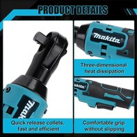 Genuine Makita 18V 6000mAh Lithium Ion Battery Power Tool Replacement Rechargeable Extended Runtime Fast Charge LED Garage Pro