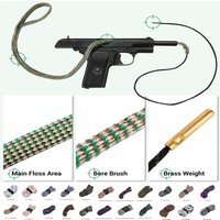 Tactical Barrel Bore Rope Brush Cleaner Barrel Caliber Snakes Rope For 12GA 20GA 9mm 7.62mm.223 .22 .380 .30 .308 Cal