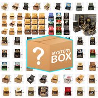 Music Boxes White Blue Black Wood You Are My Sunshine Godfather Music Box Music Theme Birthday Gift Sleep Aid Music Blind Box