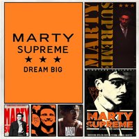 Cool Urban M-Marty Supreme Movie Style Poster Superior Home Space Pub Indoor Decorative Art & Home Decor