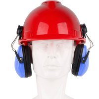 ZK30 Helmet Muff Noise Reduction Earmuff Hearing Protection Sound Blocking Earmuff for Working Woodworking protection auditive