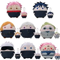 30cm Anime Jujutsu Kaisen Push Doll Mahito Satoru Gojo Itadori Yuji Fushiguro Megumi Geto Suguru Nanami Kento Stuffed Toys