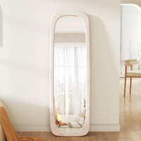 Household floor-to-ceiling mirror bedroom small apartment full-length mirror clothing store fitting mirror minimalist home decor