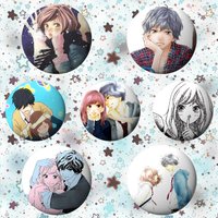 Anime A-Ao Haru Ride For Clothes Anime Enamel Pin Cute Things Cartoon Cosplay Badges On Backpack Brooch Art Gifts
