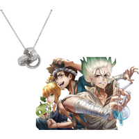 New Dr.STONE Game Peripheral Necklace Pendant Fashion Anime Cartoon Accessories Cosplay Props Niche Holiday Gifts for Couples