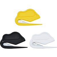 1 Piece Letter Opener Envelope Mail Slitter With Razor Wrapping Cutter Box Mail Double-edged Safety Opener For Home Office Paper