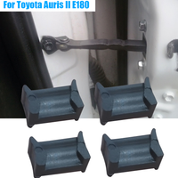 4X Car Door Check Strap Repair Kit Stopper Damping Clips Left Right For Toyota Auris II E180 2012 2013 2014 2015 -2017 Scion iM